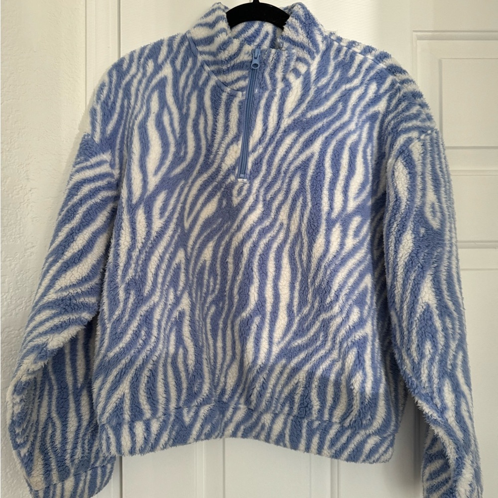 H&M furry jacket